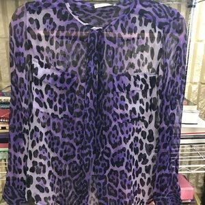 Equipment silk blouse